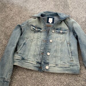 LC Lauren Conrad Light Blue Denim Jacket